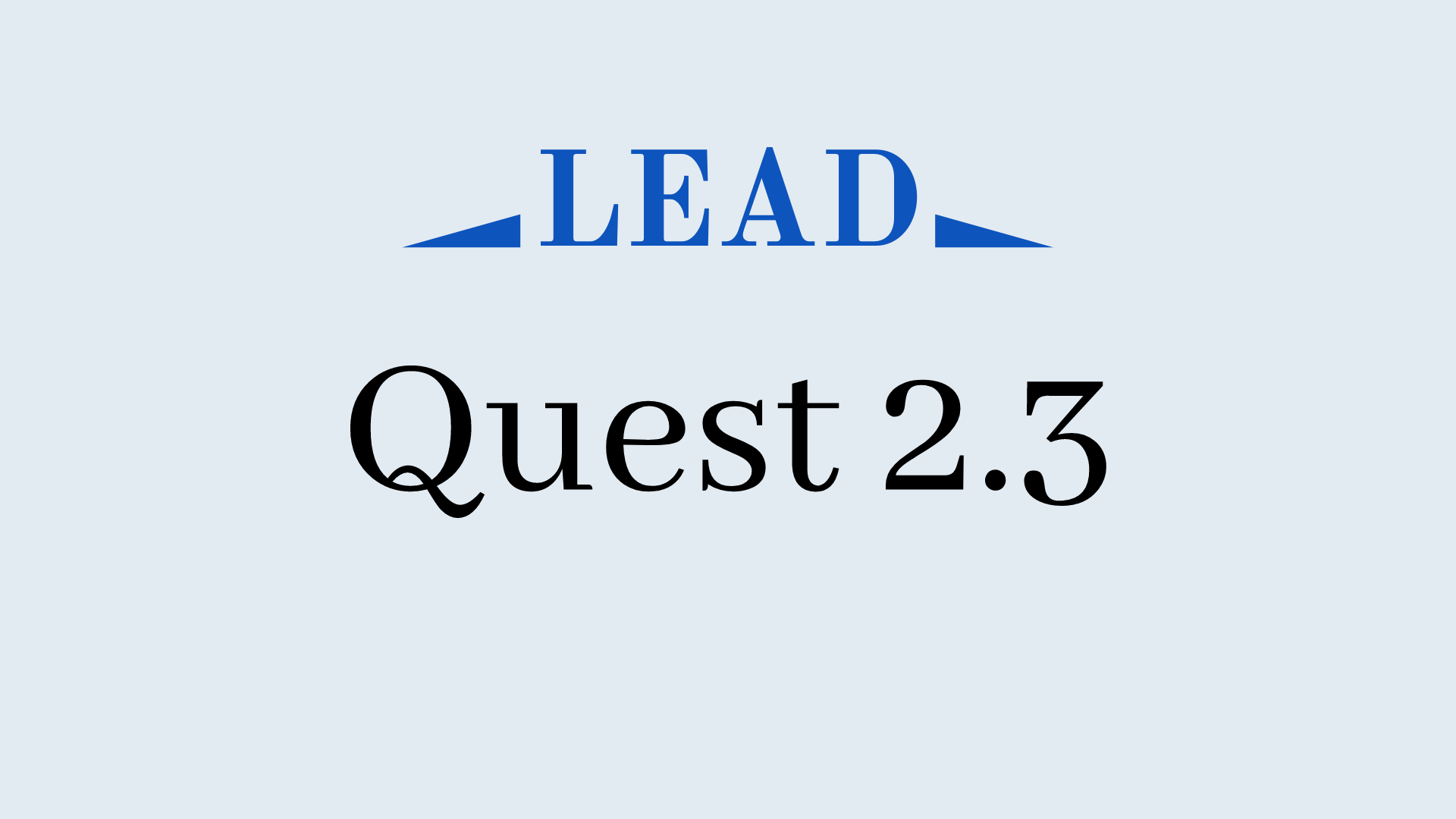 Quest 2.3